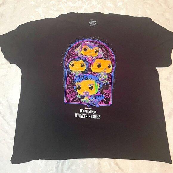 Dr. Strange Multiverse of Madness Marvel Pop Funko Marvel Tshirt Mens 3X - Picture 1 of 2